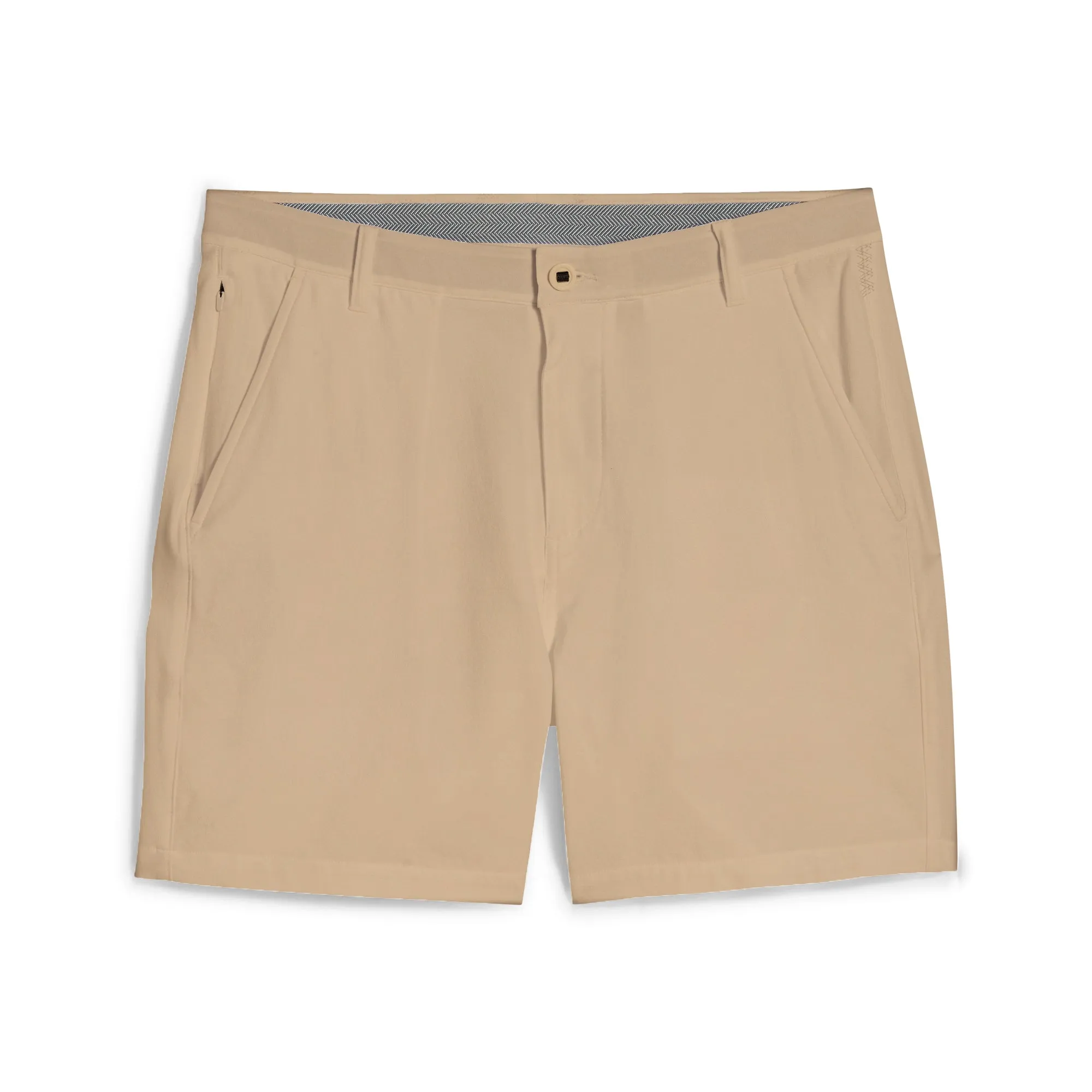 101 Solid 7" Golf Shorts | Prairie Tan