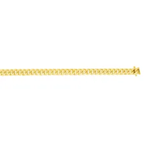 14K Gold 3.9mm Classic Miami Cuban