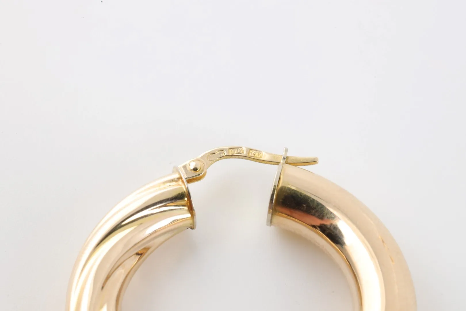 14k Yellow Gold Hoop Earrings (7.32g.)