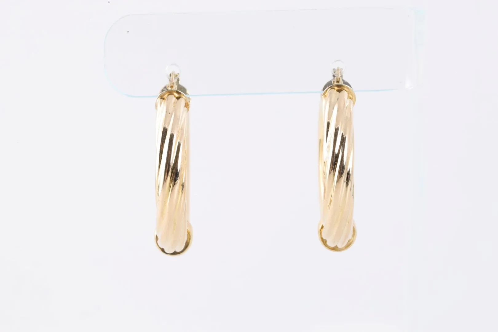 14k Yellow Gold Hoop Earrings (7.32g.)