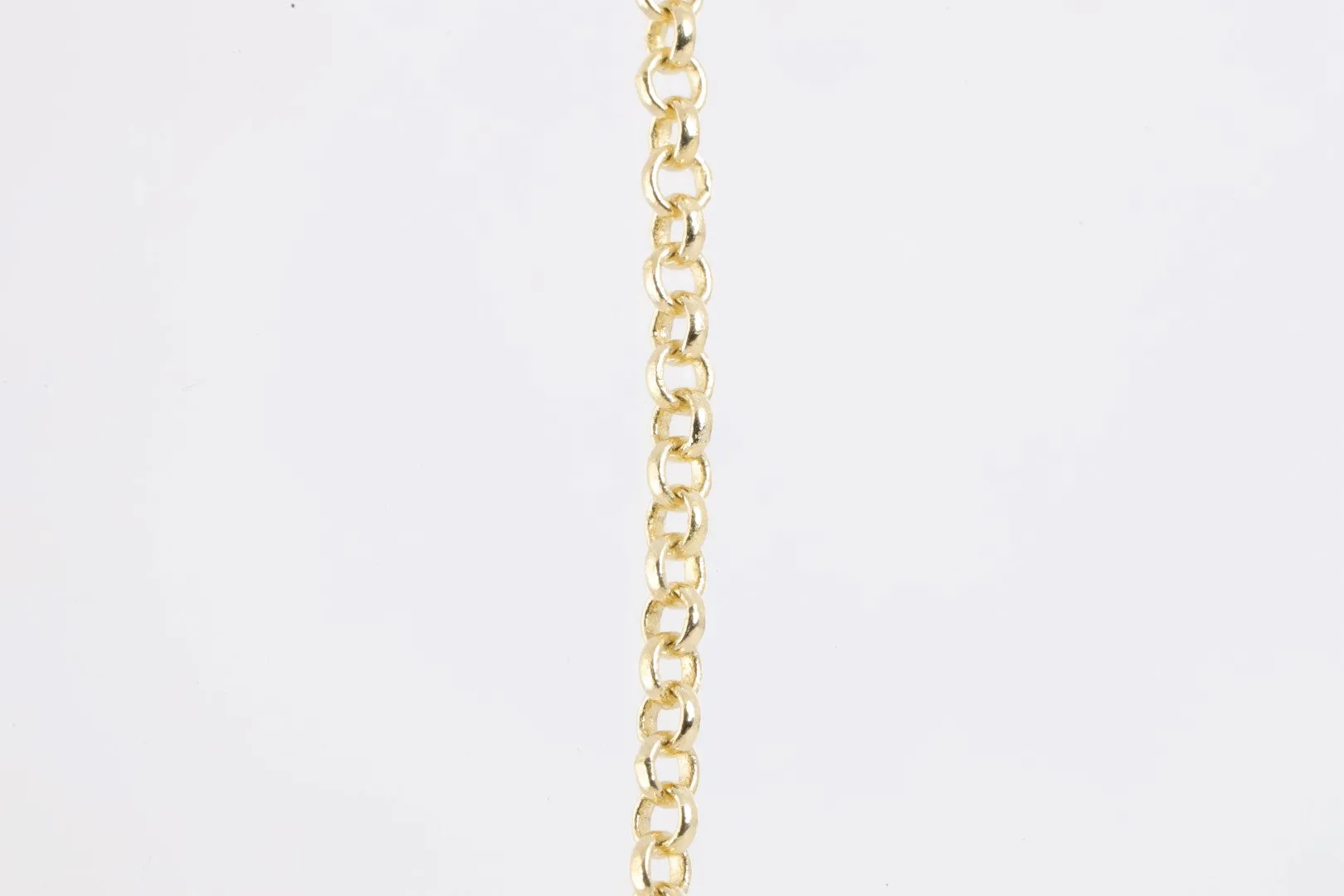 20" 14k Yellow Gold Cable Chain Necklace (7.38g.)