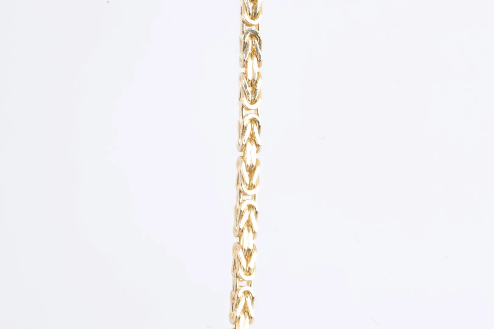 24" 14k Yellow Gold Byzantine Chain (13.82g.)