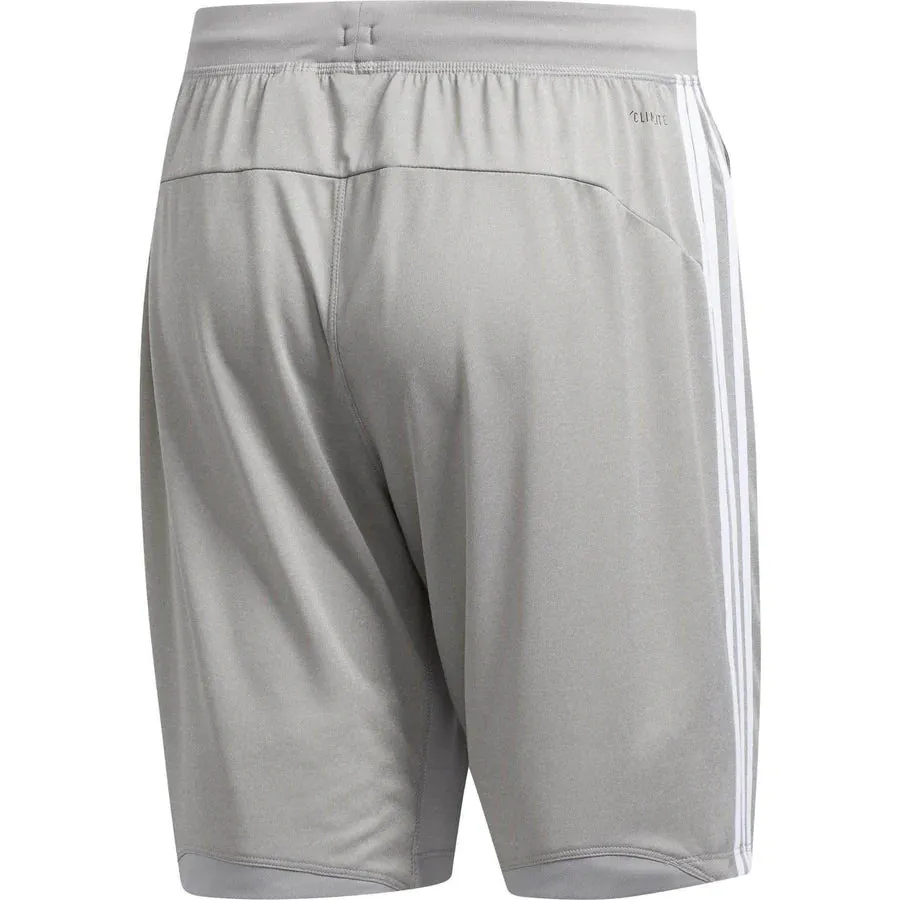 Adidas Men's 3 Stripe 4KRFT Sports Shorts - Grey