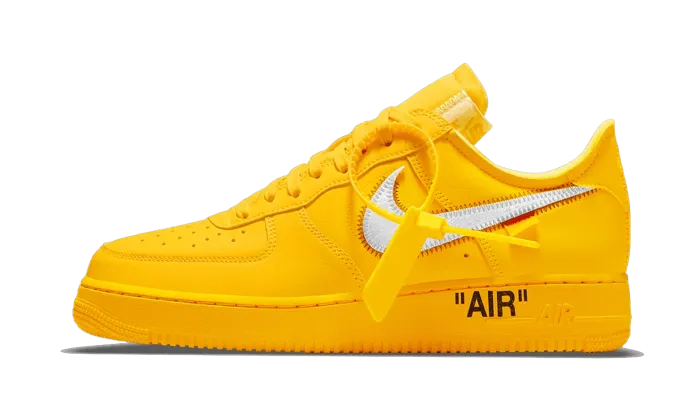 Air Force 1 Low Off-White University Gold Metallic Silver