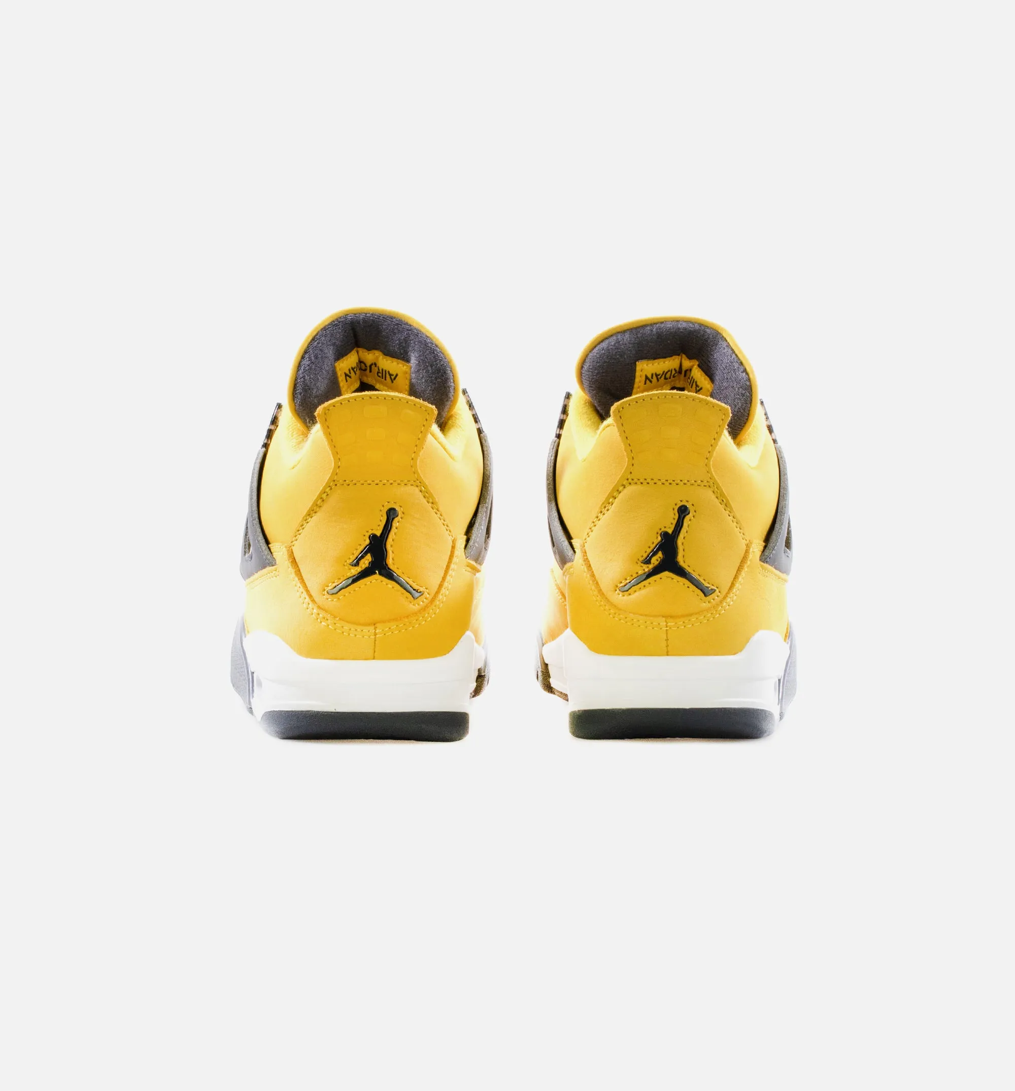 Air Jordan 4 Retro Lightning Mens Lifestyle Shoe - Tour Yellow/White/Dark Blue Grey Limit One Per Customer