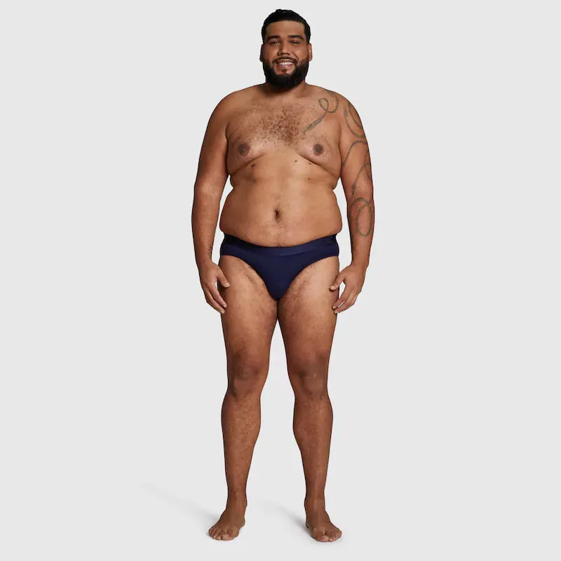 ALPHX Comfort Class Brief - Modern Fit - Maritime Navy Blue | ALPHX.com