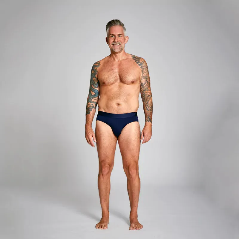 ALPHX Comfort Class Brief - Modern Fit - Maritime Navy Blue | ALPHX.com