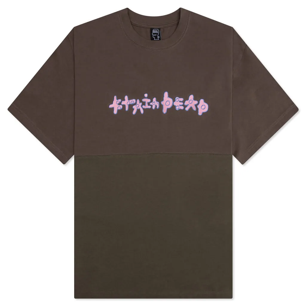 Amoeba S/S Football Shirt - Olive