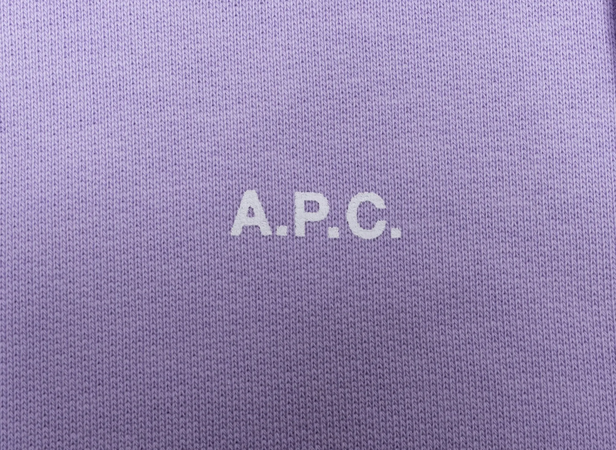 A.P.C. Larry Hoodie in Lavender