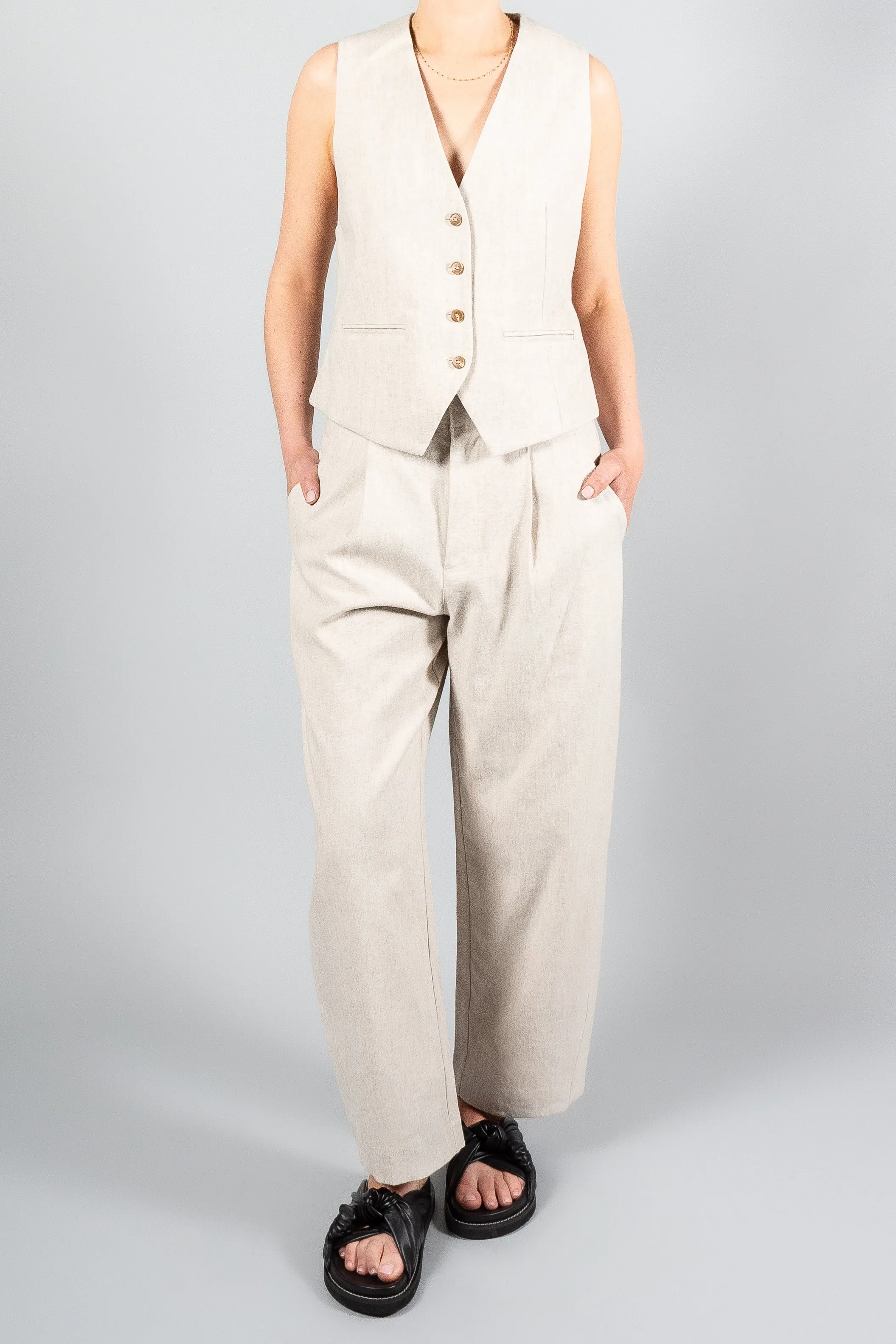 Apiece Apart Bari Crop Trouser