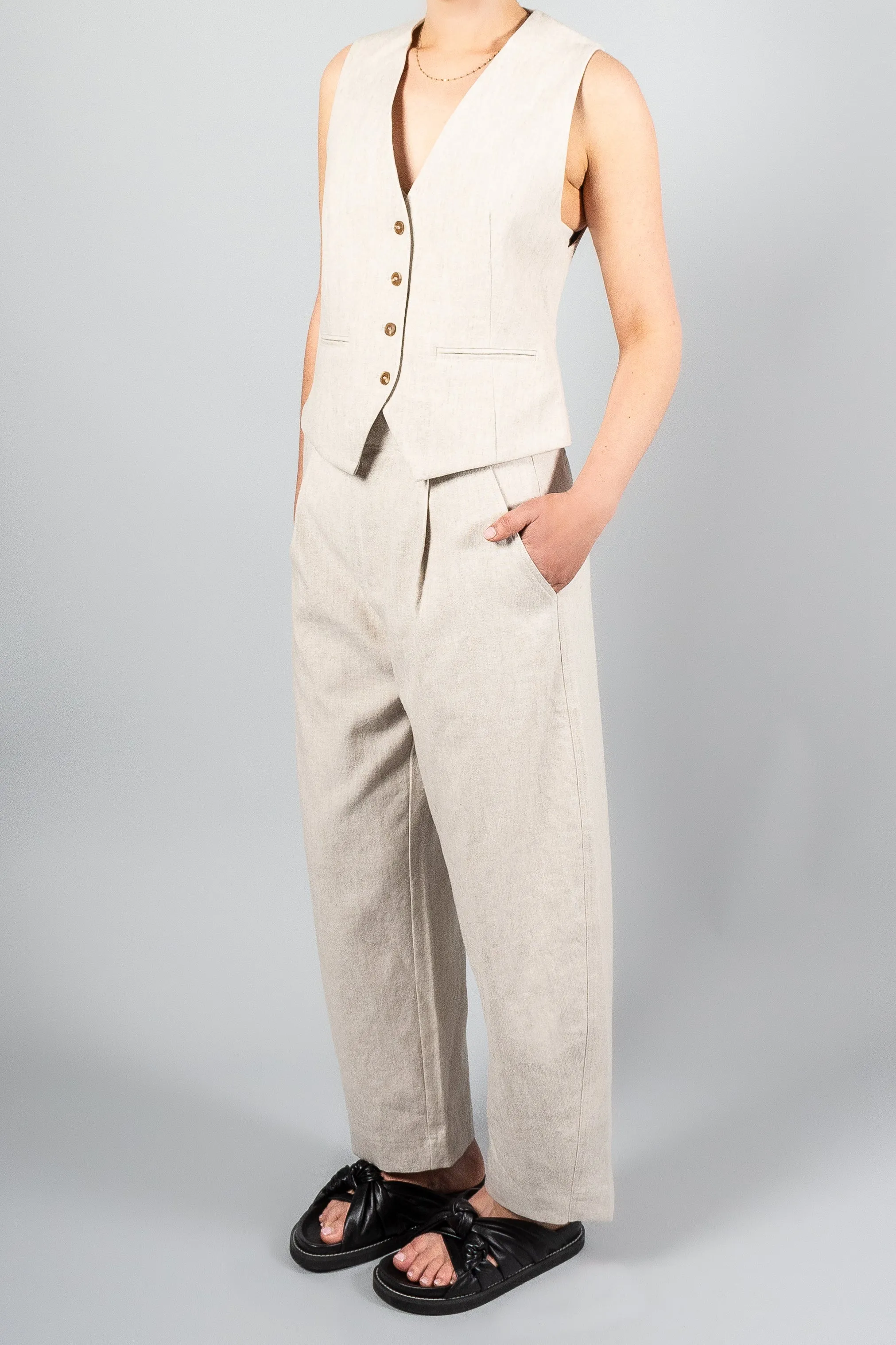 Apiece Apart Bari Crop Trouser