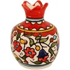 Armenian Ceramic Pomegranate Home Blessing. Bluenoemi Judaica Gifts