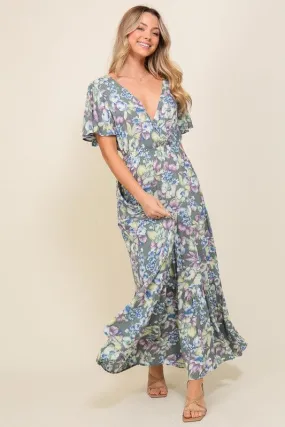 ARYA FLORAL MAXI DRESS