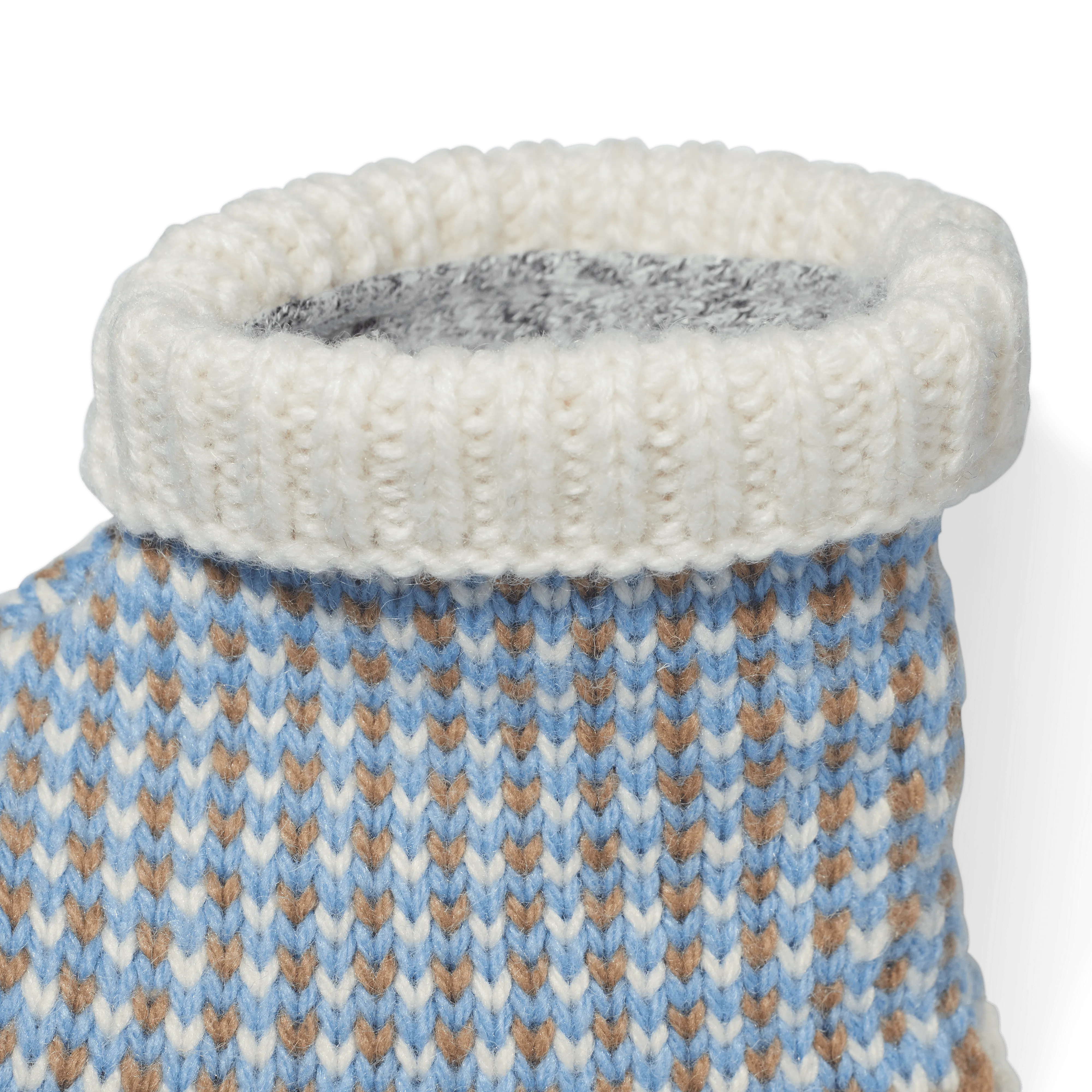 Baby Gripper Slipper Birdseye - Double Cushion