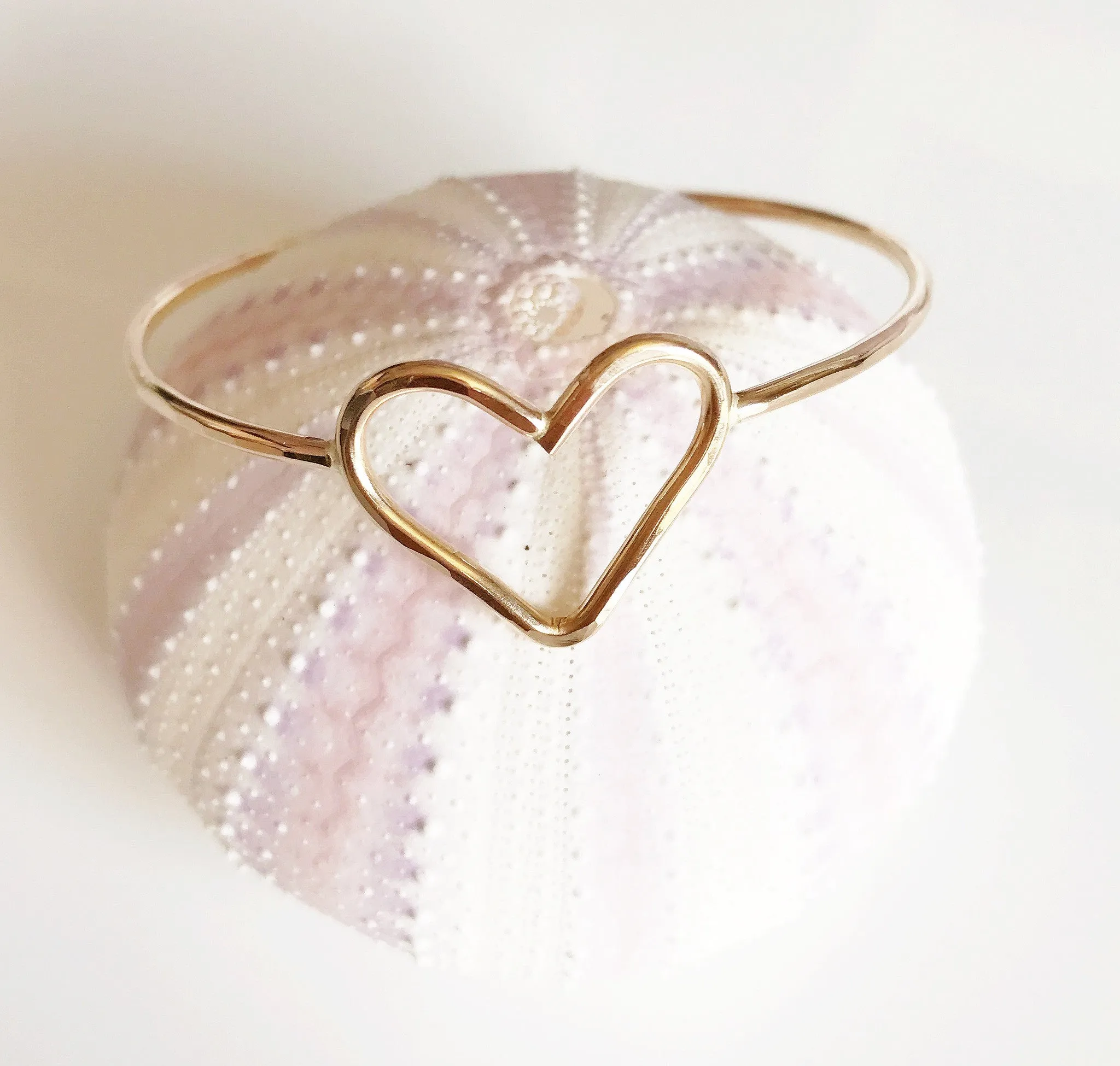 Bangle Elsa - baby heart bangle (B301)