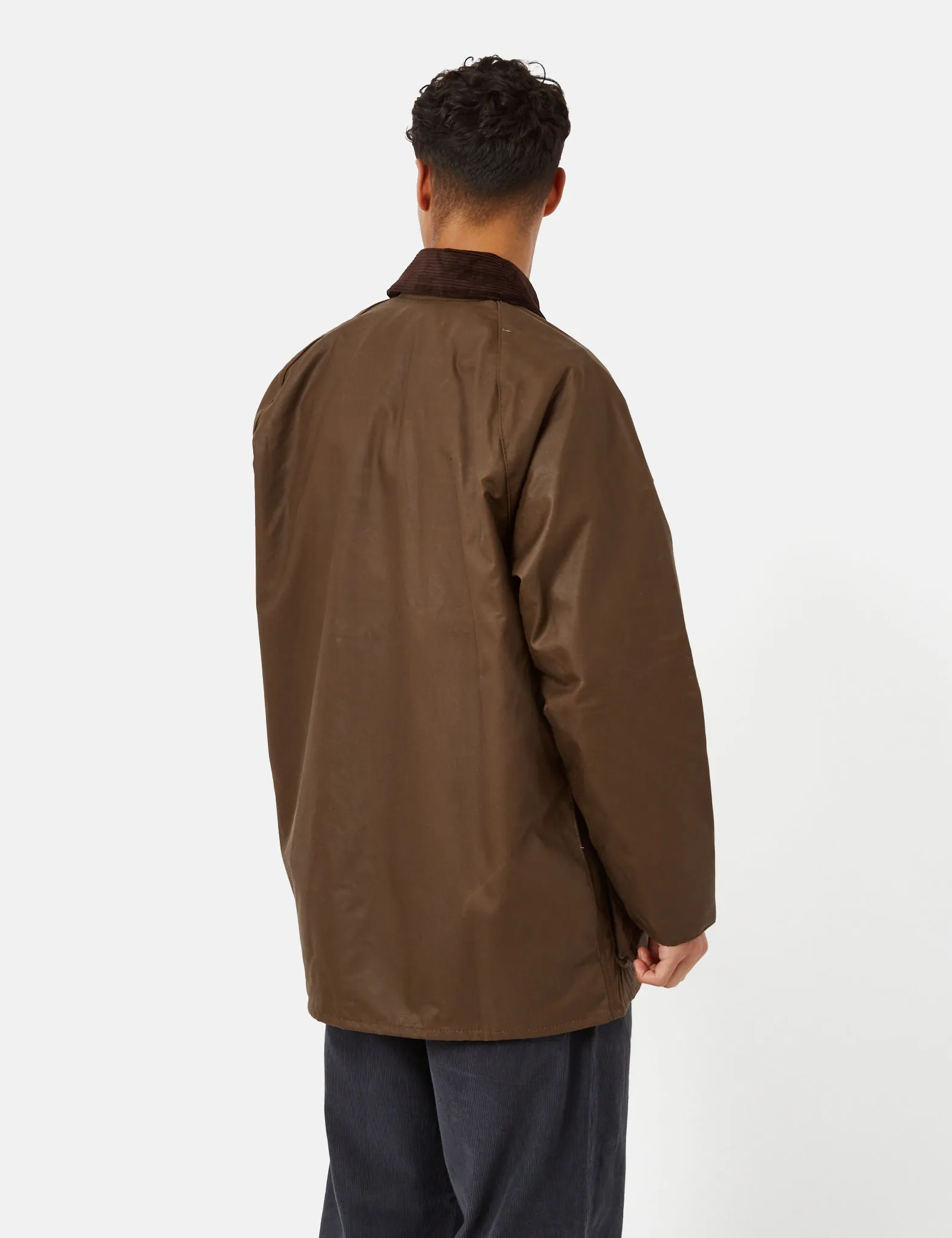 Barbour Beaufort Wax Jacket - Bark Brown