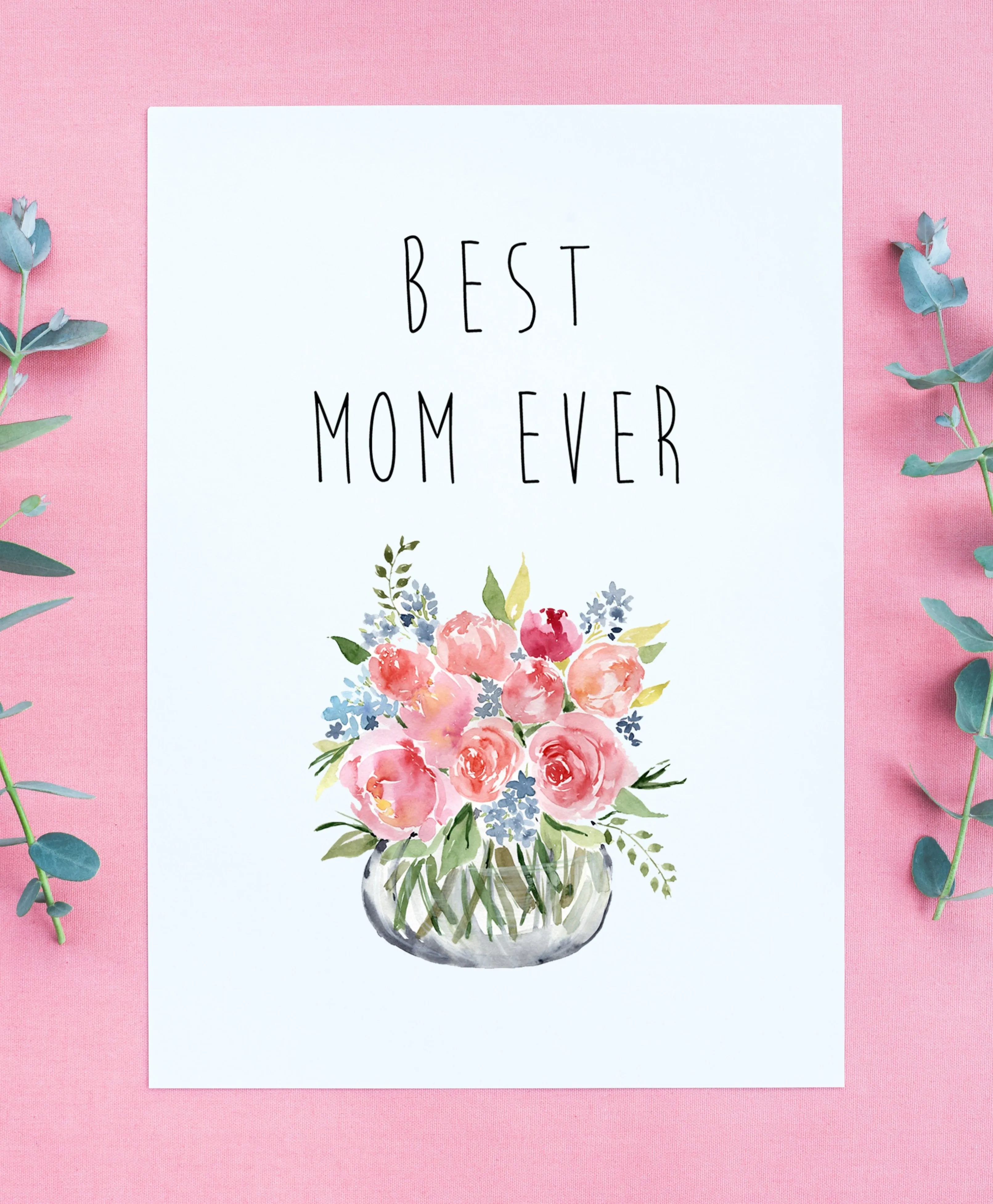 Best Mom Ever Card