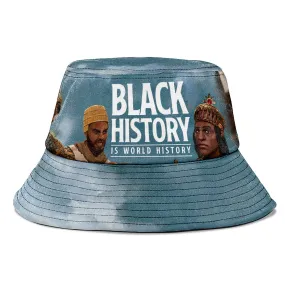 Black History Is World History Bucket Hat