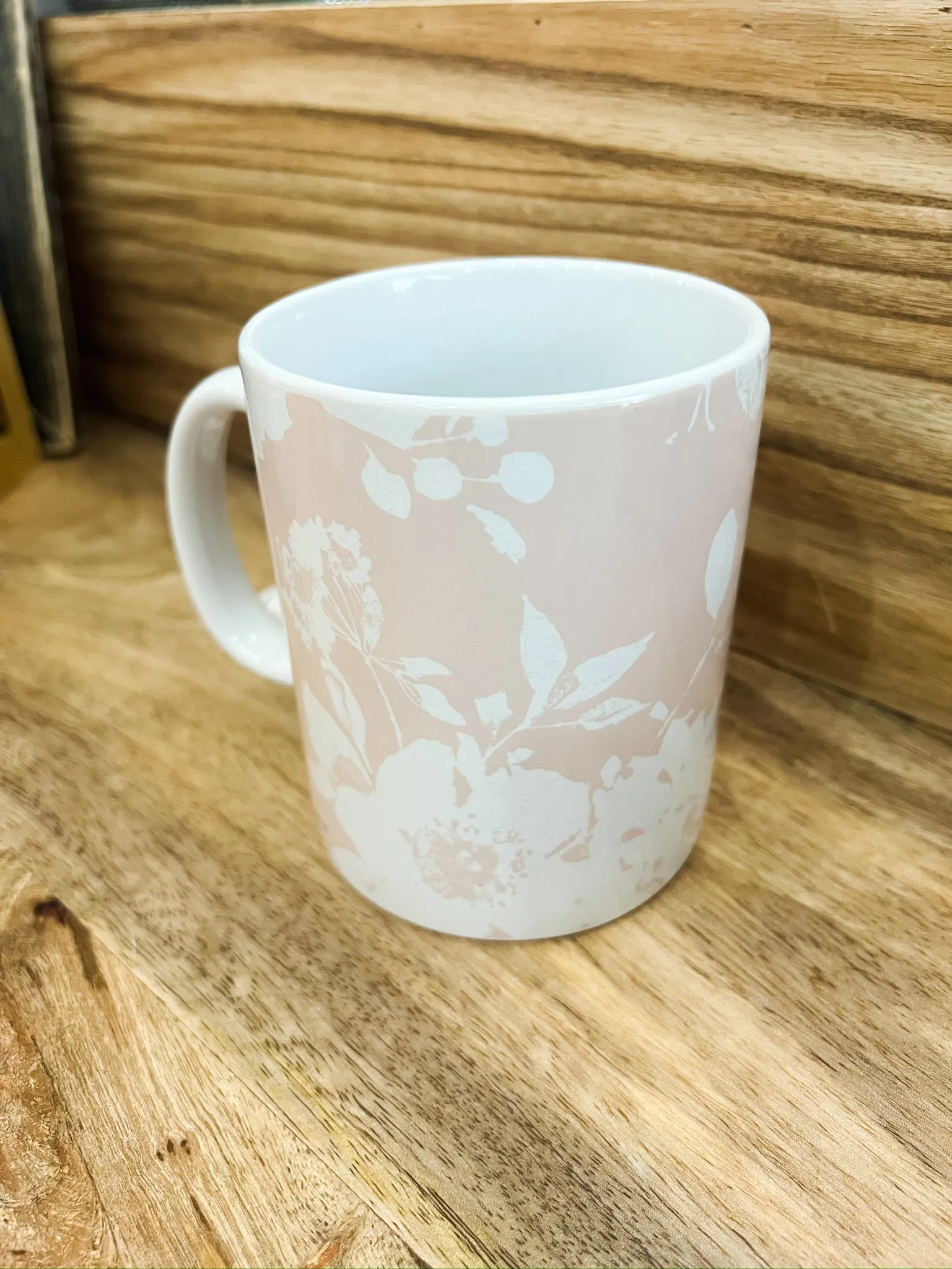 Blushing Floral Mug