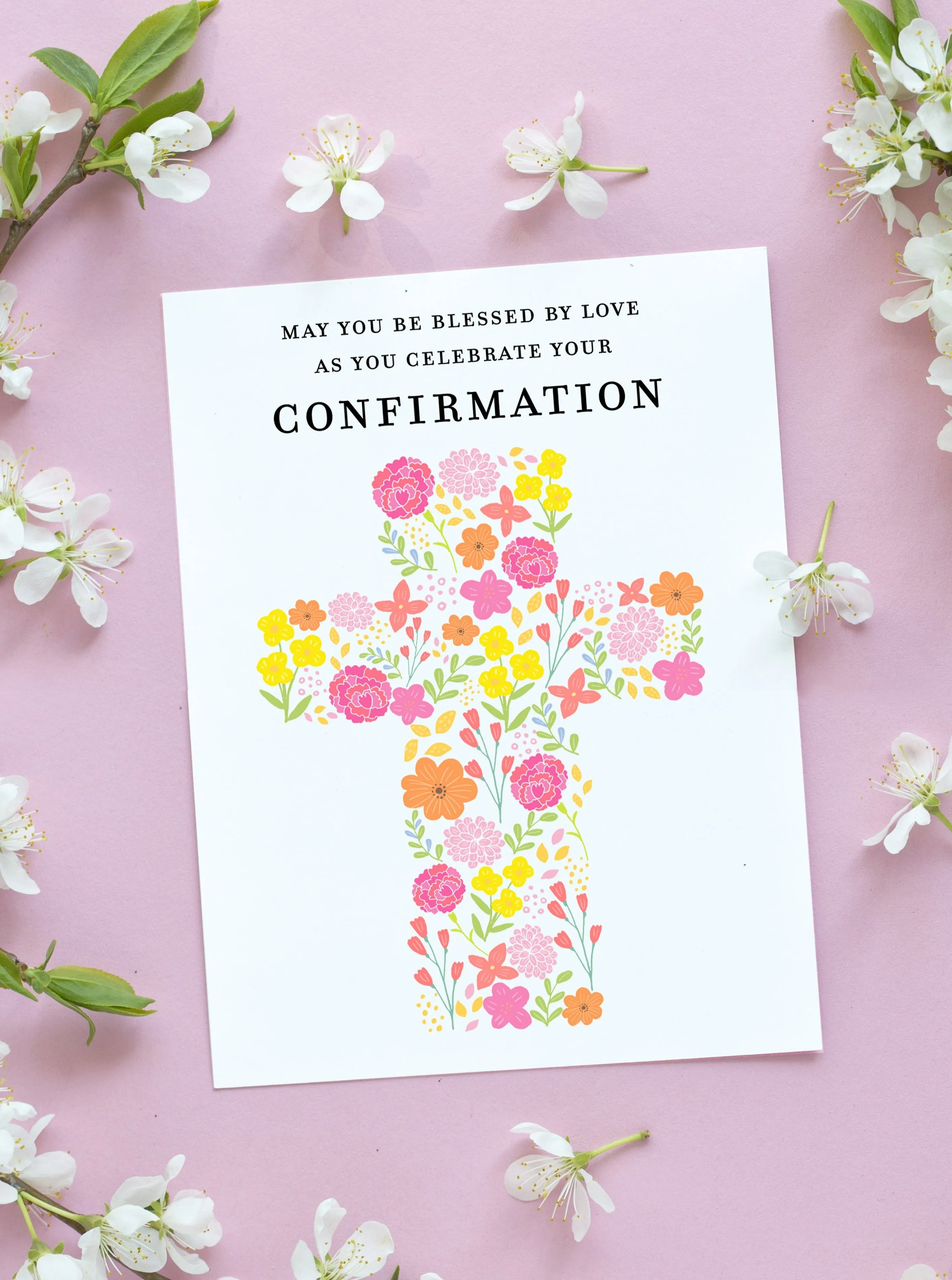 Catholic Confirmation Greeting Card