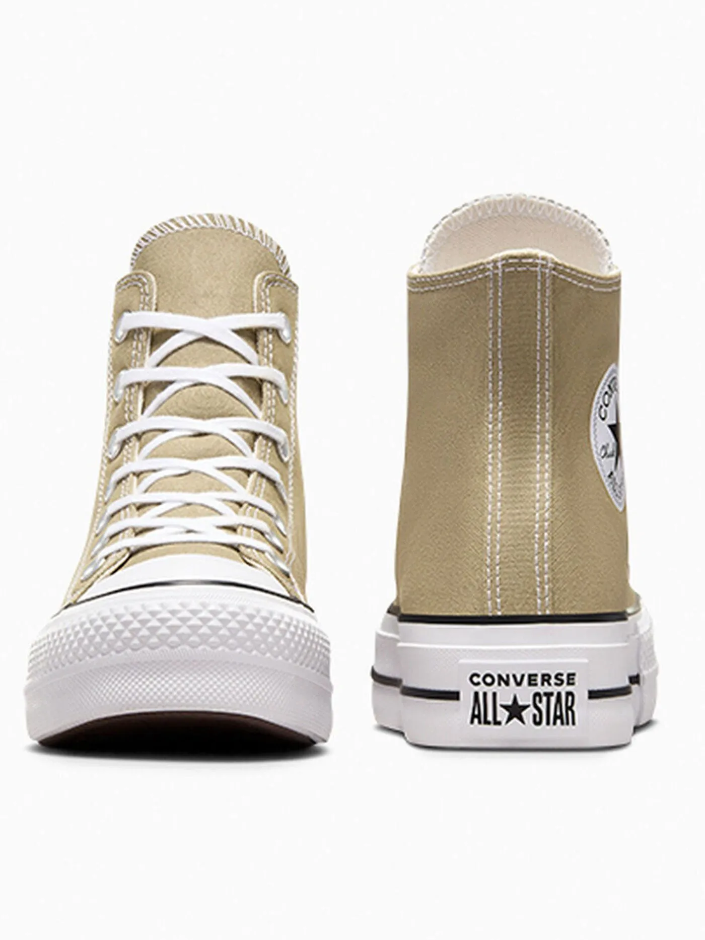 Chuck Taylor All Star Lift Platform Hi Mossy Sloth/White/Black Shoes