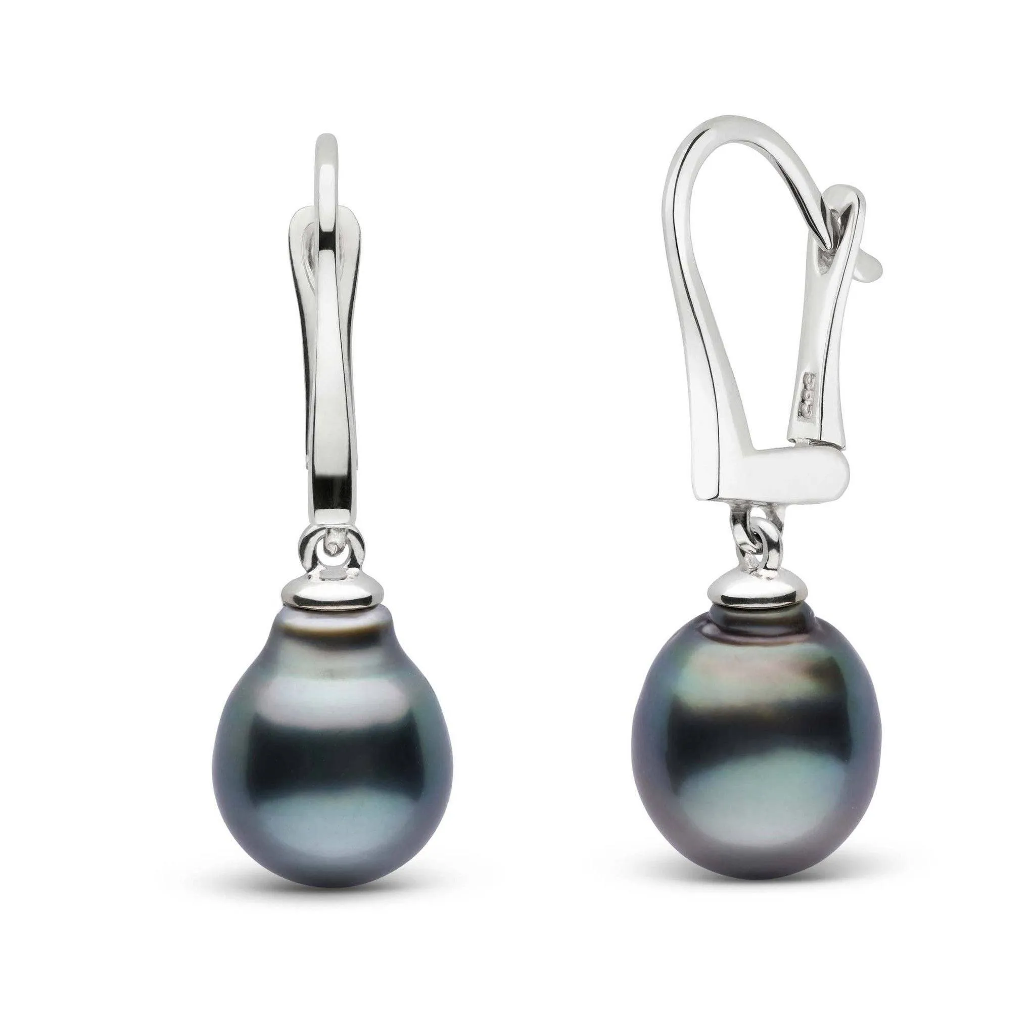 Classic Collection Tahitian Baroque 9.0-10.0 mm Pearl Dangle Earrings