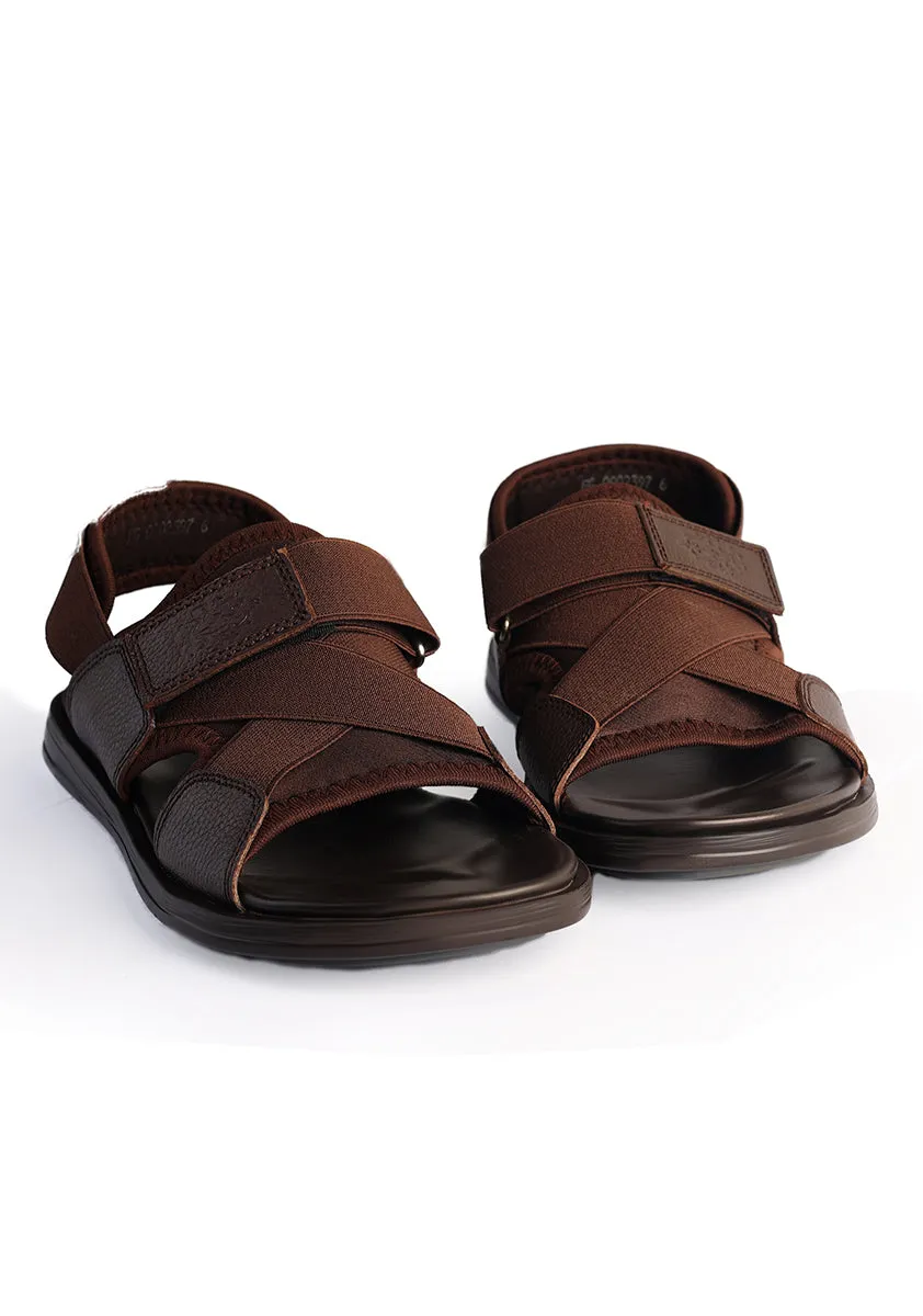 Classic Leather Brown Sandal