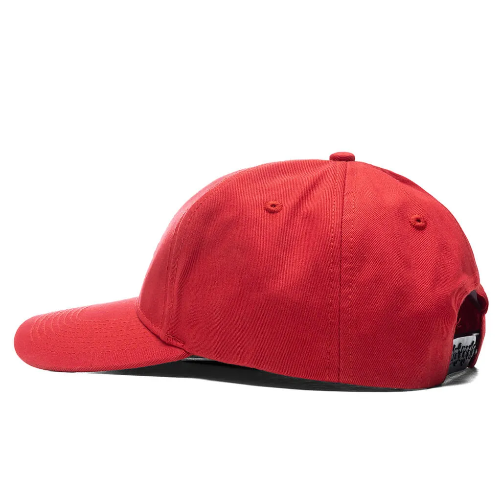 Classic Logo Cap - Red/Silver