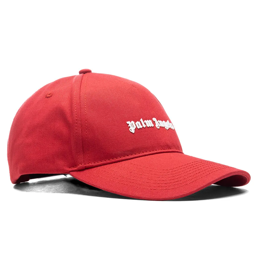 Classic Logo Cap - Red/Silver