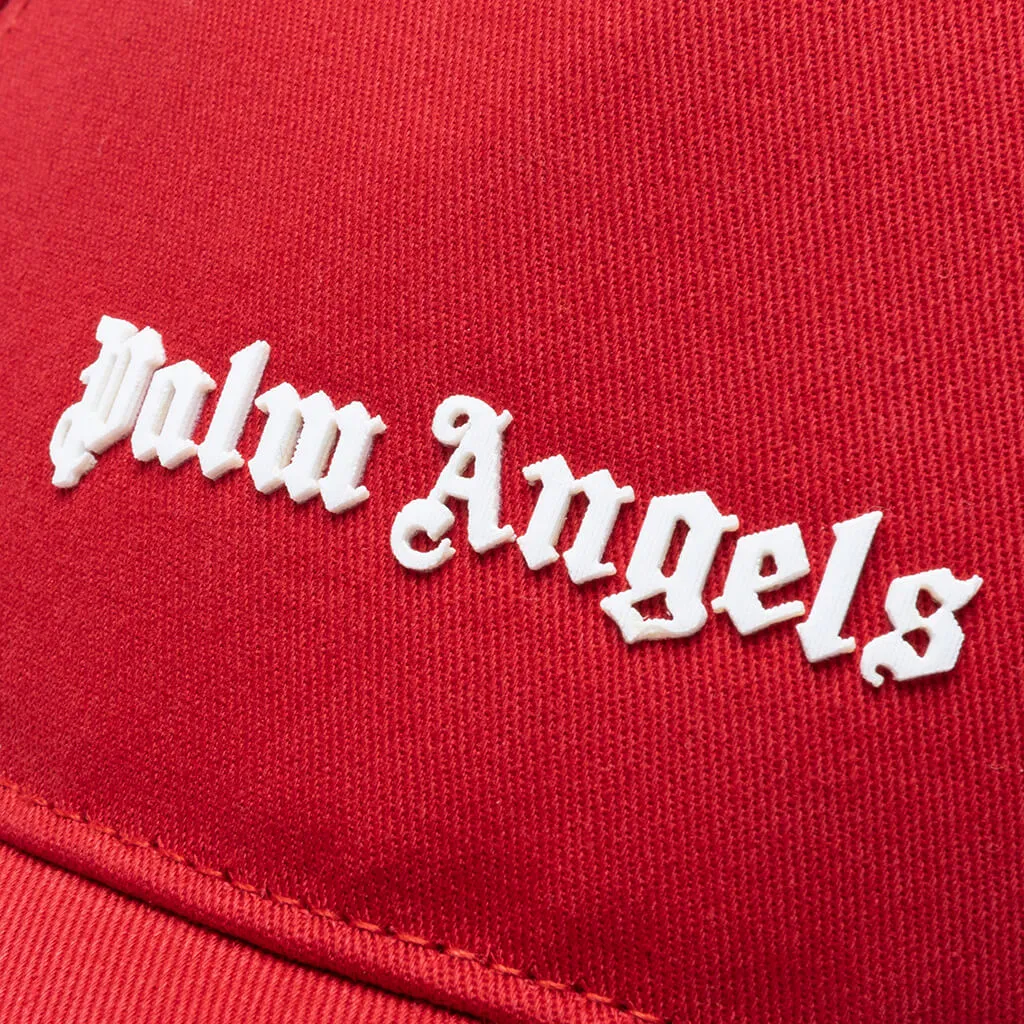 Classic Logo Cap - Red/Silver