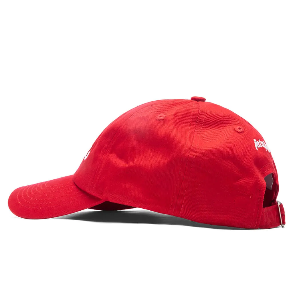 Classic Logo Cap - Red/White