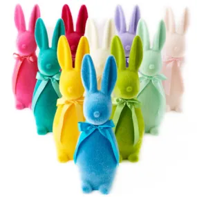 Classic Medium Flocked Bunny