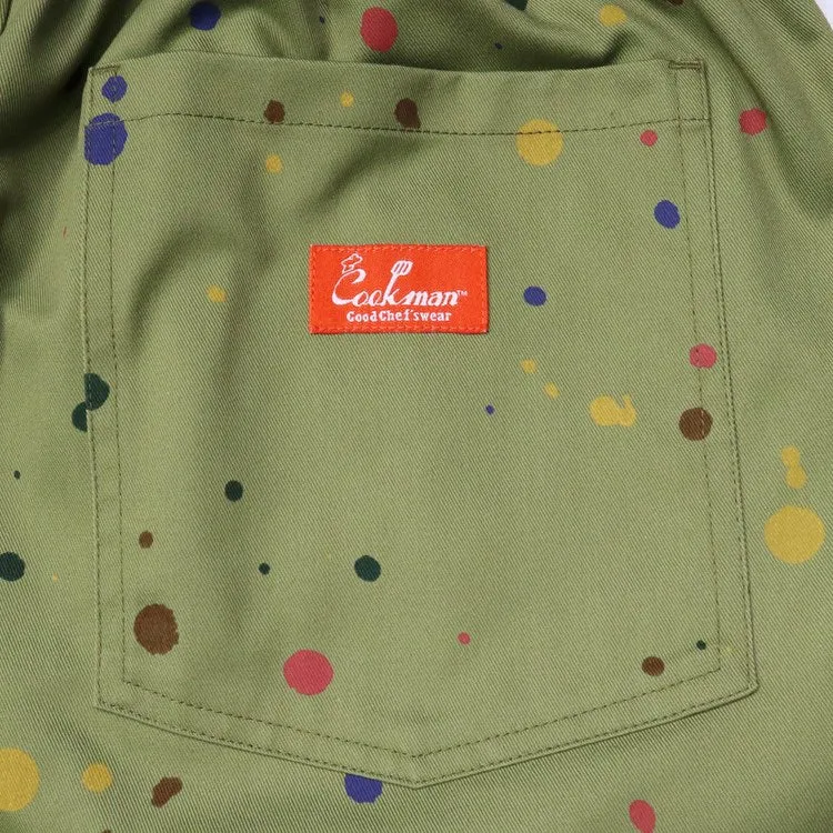 Cookman Chef Pants - Sauce Splash : Olive