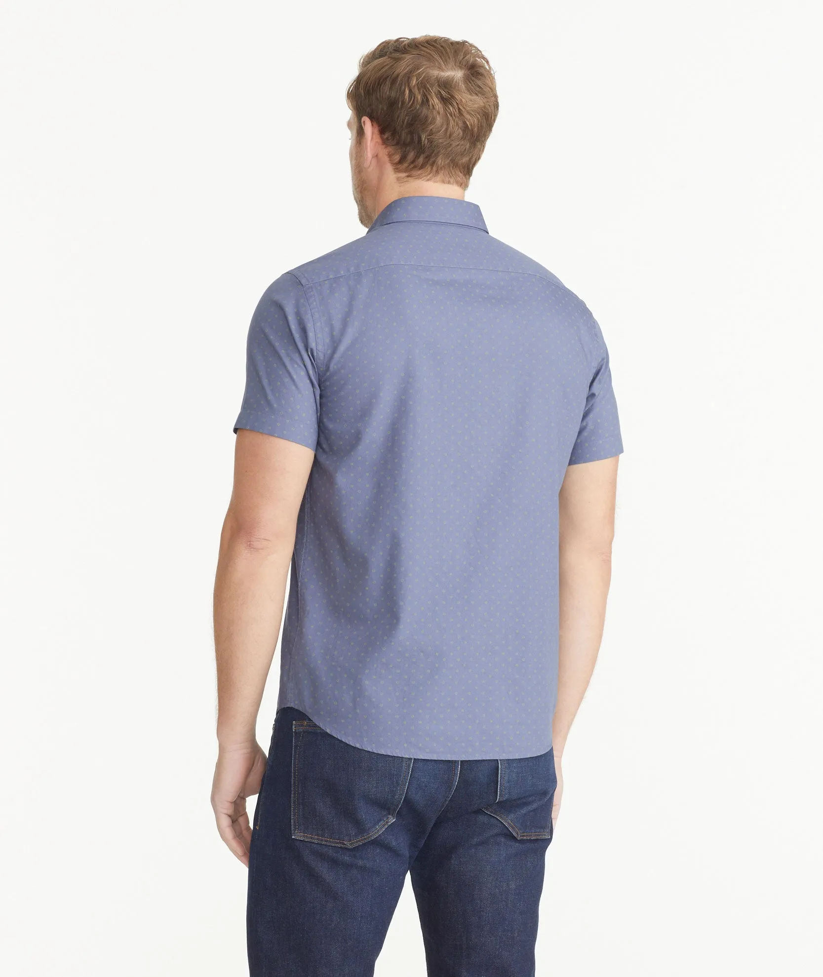 Cotton Short-Sleeve Sinclar Shirt