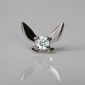 Custom Single Fairy Companion Stud  310.00