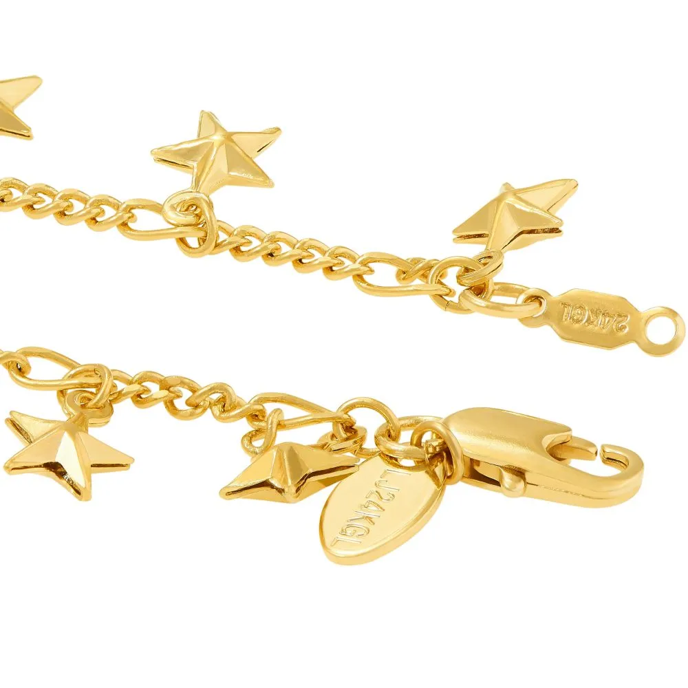 Dangling Stars Anklet