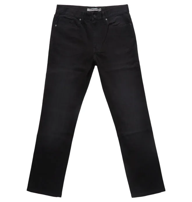 DC Worker Straight Denim - Black Wash