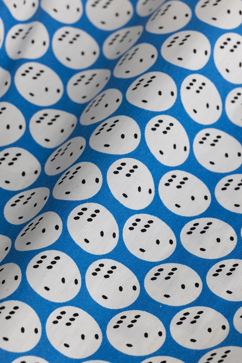 Dice Print Blue Pyjama