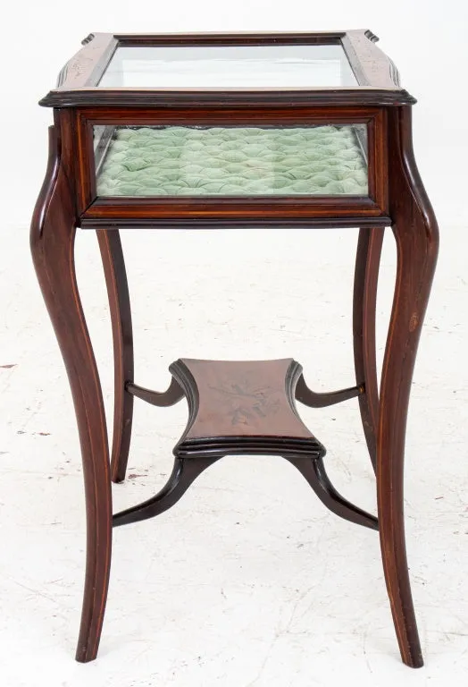 Dutch Marquetry Display Table, ca. 1890