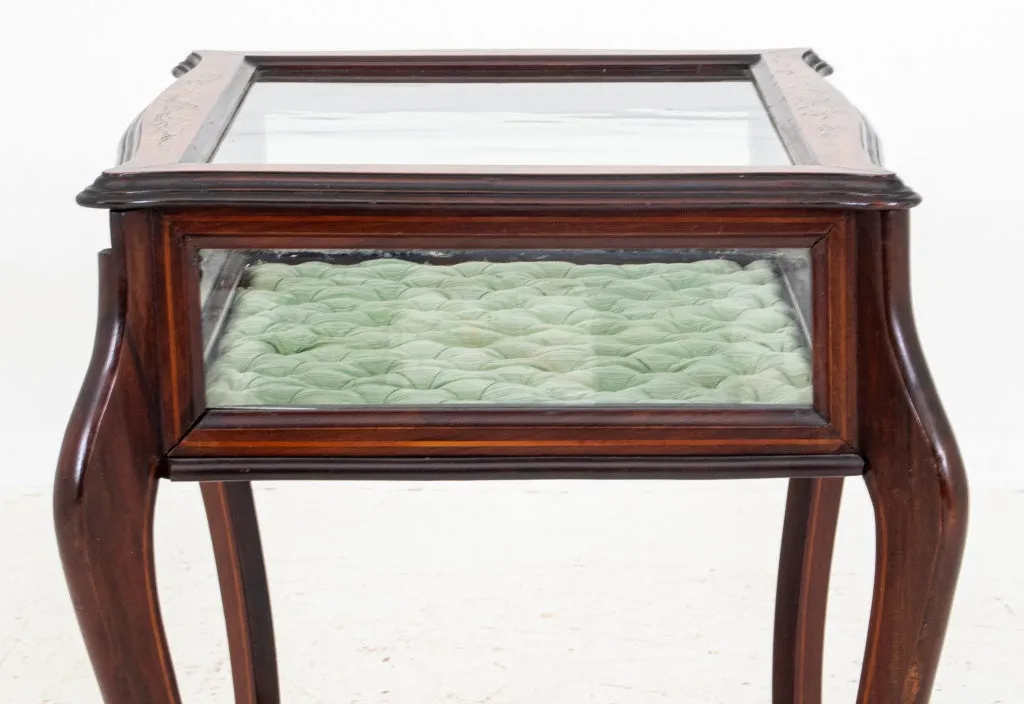 Dutch Marquetry Display Table, ca. 1890