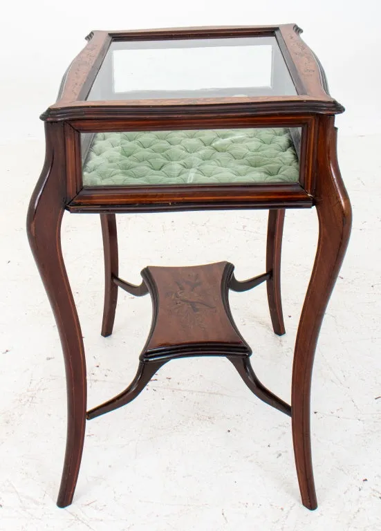 Dutch Marquetry Display Table, ca. 1890