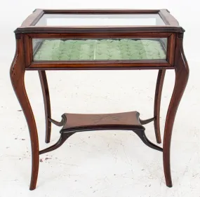 Dutch Marquetry Display Table, ca. 1890