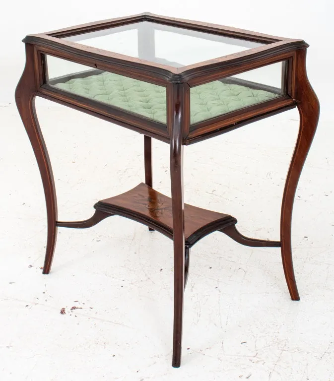 Dutch Marquetry Display Table, ca. 1890