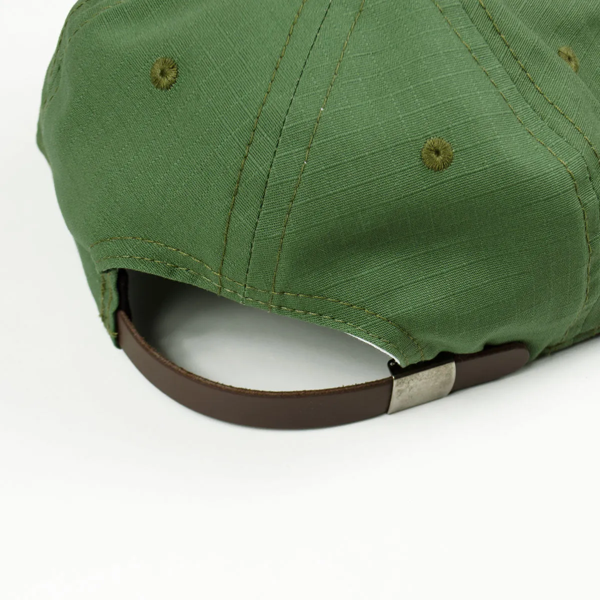 Ebbets - Basic Adjustable Cap - Olive Drab Ripstop Cotton