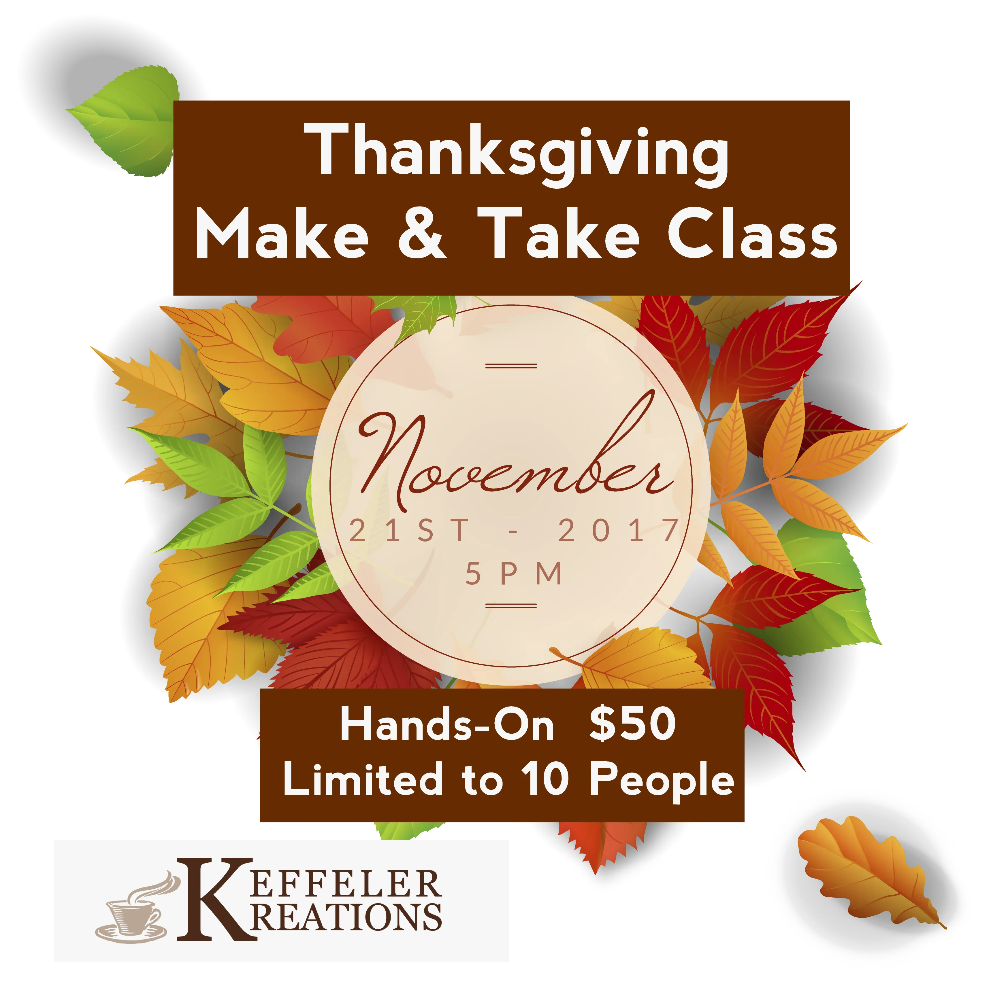 Event: Thanksgiving Make & Take