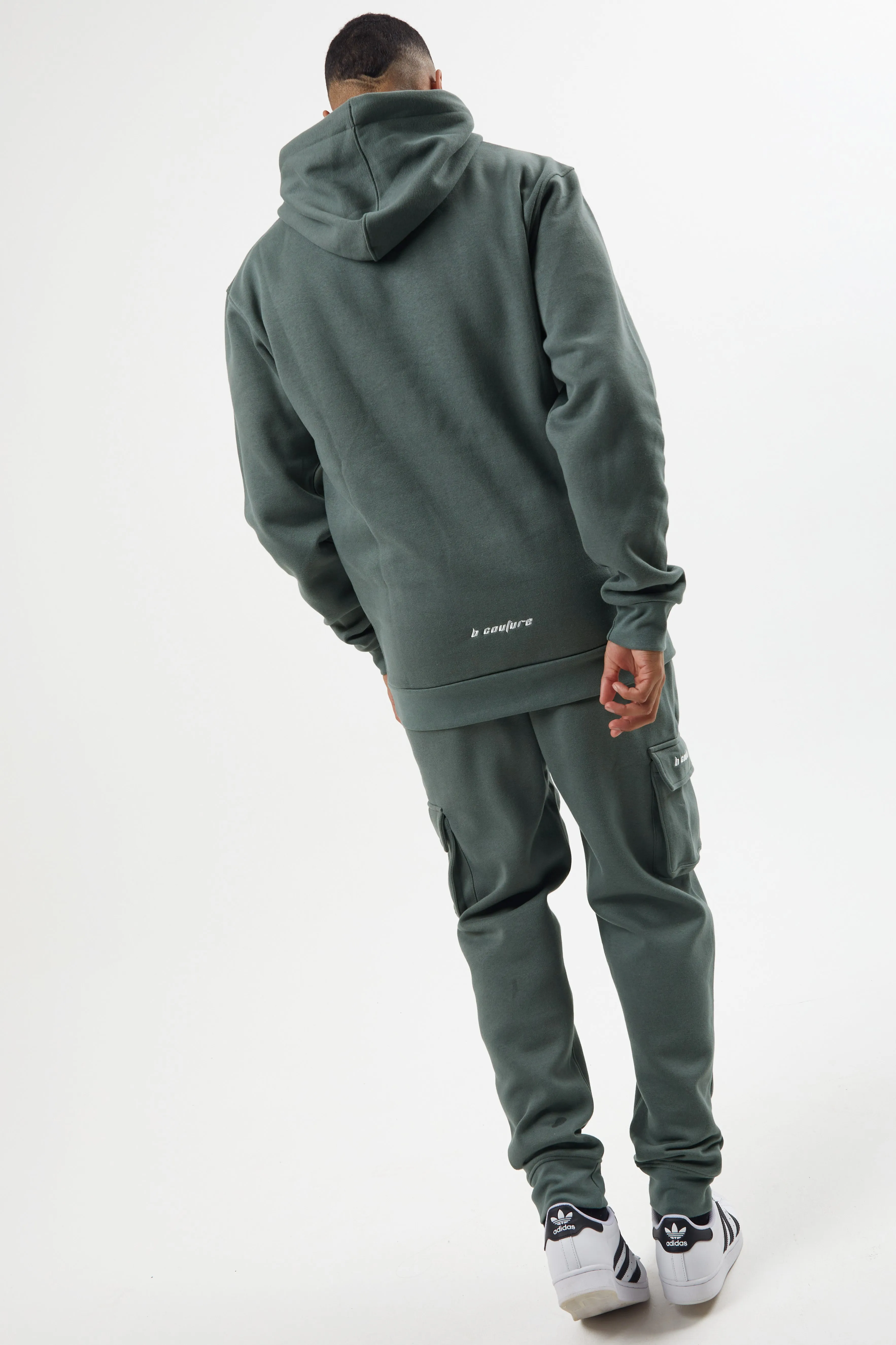 Field Place Cargo Fleece Jogger - Gun Metal