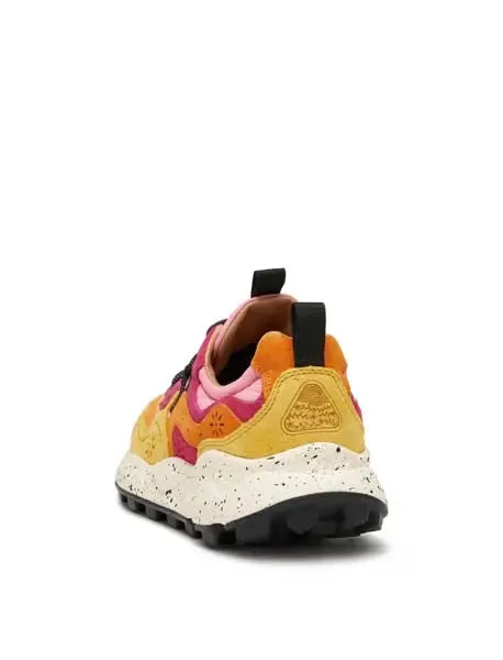 Flower Mountain Womens Yamano 3 Trainers Orange / Yellow