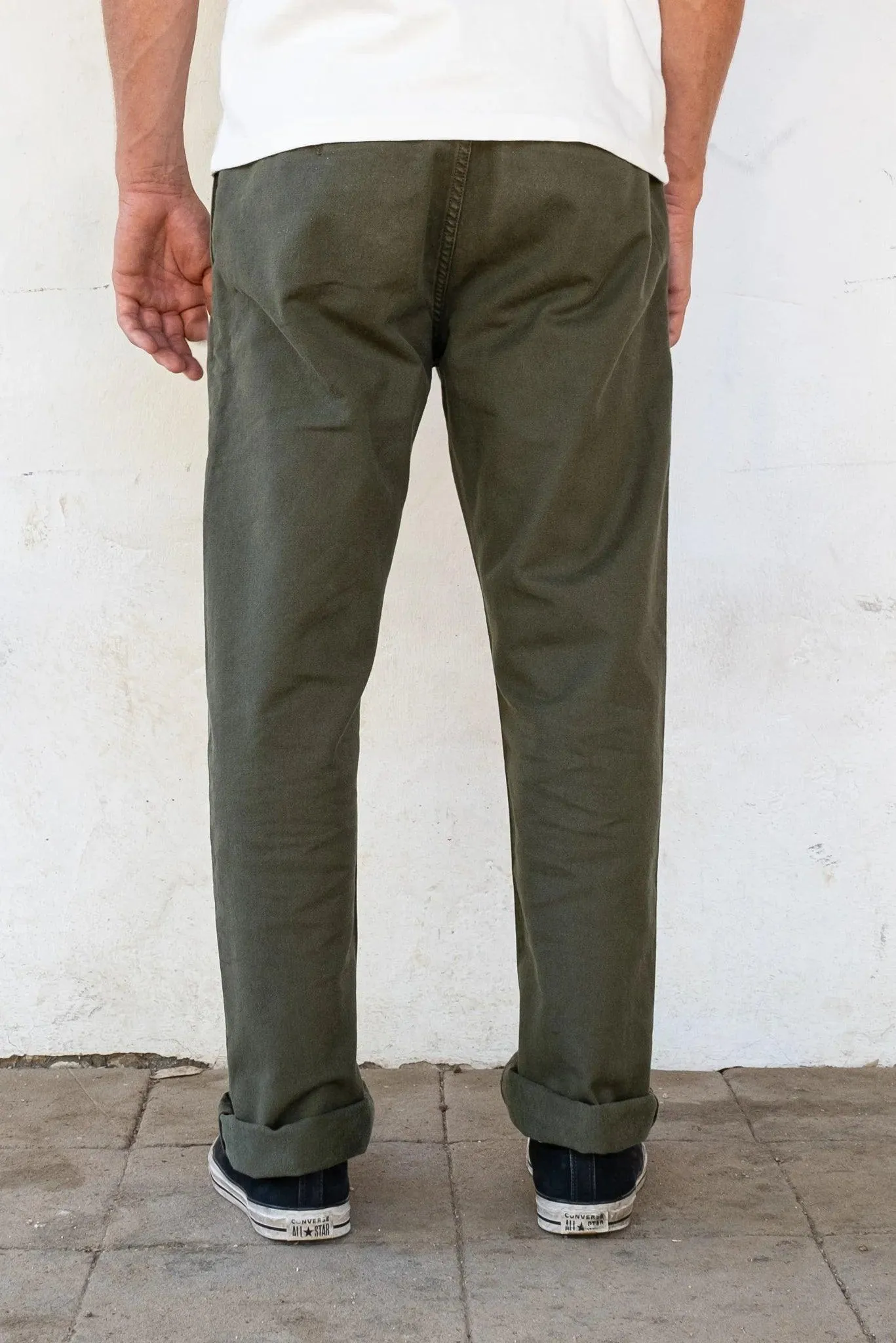 Freenote Cloth - Deck Pant in Olive