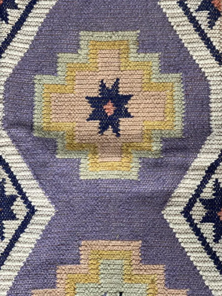 Hand Knotted Wool & Cotton RUG 59