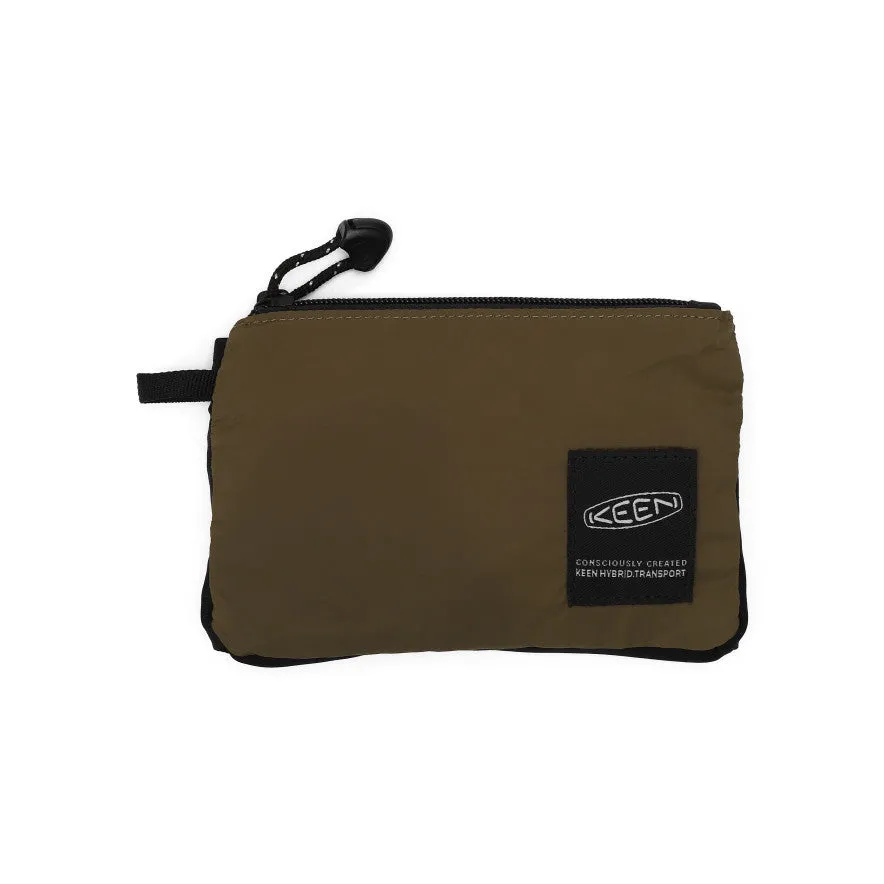 Hybrid.Transport Recycled Shoulder Bag III  |  Dark Olive/Black